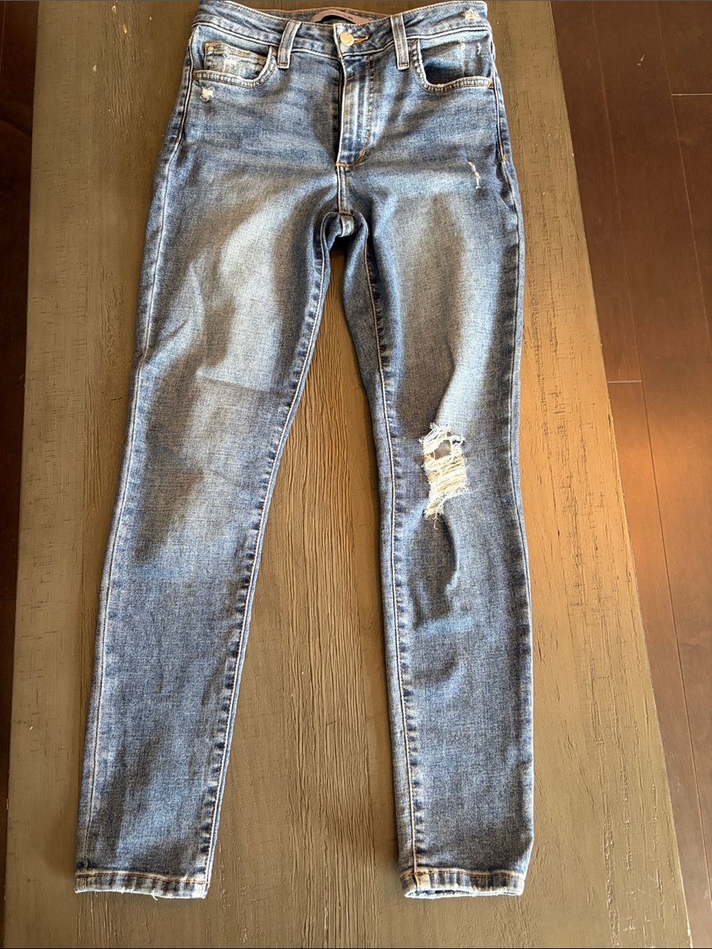 Joes Classic High-Rise Distressed Women's Jeans - Light Blue